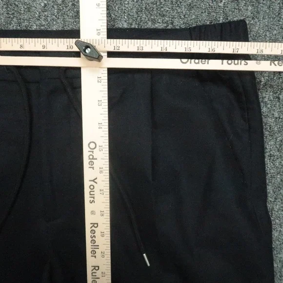 Suitsupply Pants Mens 36x34 Blue Ames Pleat Trouser Pure Wool Vitale Barberis - Picture 8 of 11